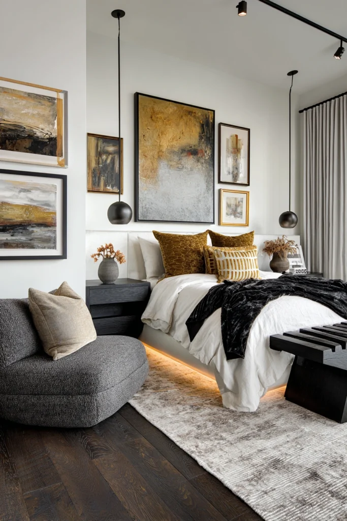 Master bedroom decor idea 